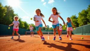 Découvrez les clubs de tennis incontournables en France pour l’épanouissement de votre enfant