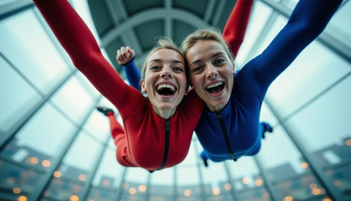 Plongez dans l’adrénaline : découvrez la chute libre indoor à deux pas de Paris, l’expérience sportive hors du commun qui séduit les amateurs de sensations fortes
