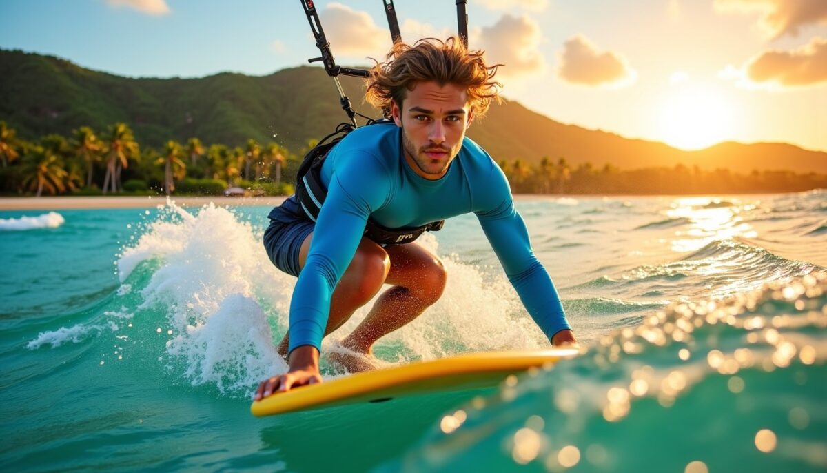Kitesurf à l’île Maurice : votre guide ultime pour un premier séjour inoubliable